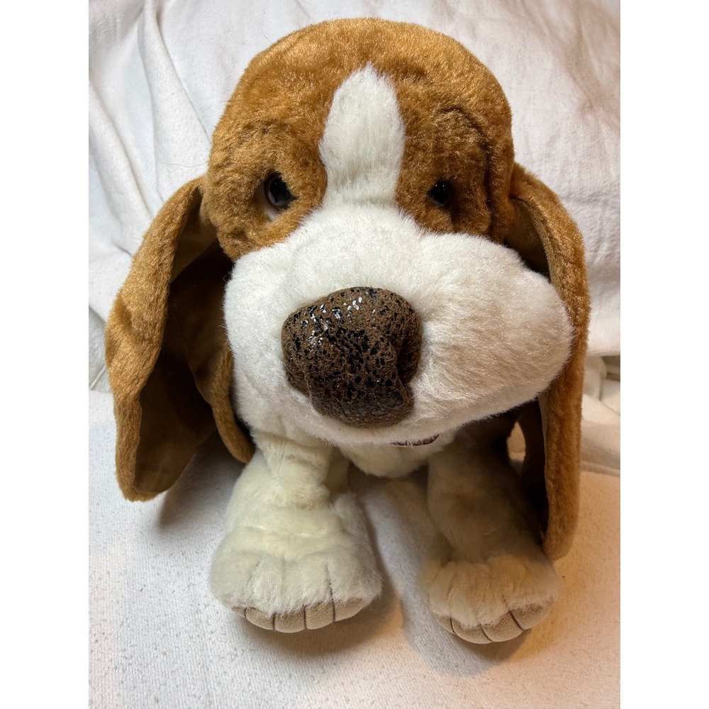 Folkmanis Puppet Beagle Dog Plush Toy‎ Stuffed Animal